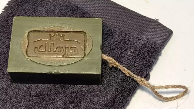 LAUR Modern- Aleppo Soap 5% Laurel oil / Ca. 125 with cord-2