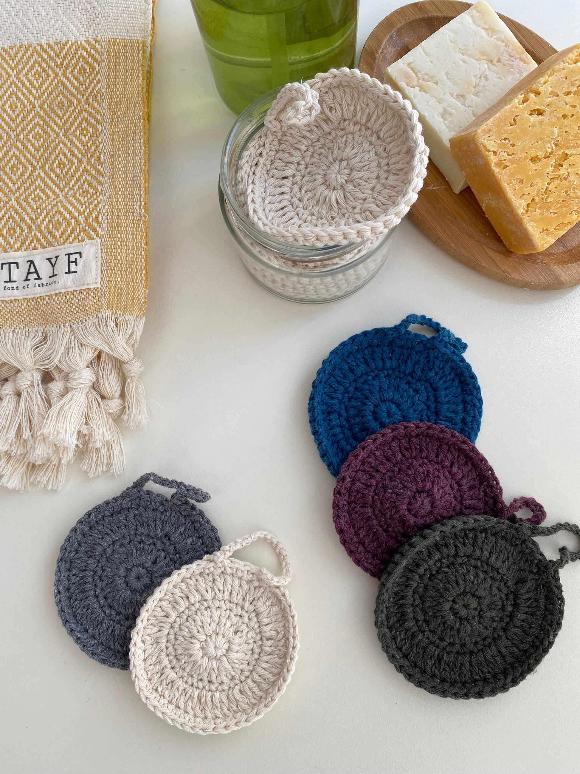 Cotton makeup removal pads-0