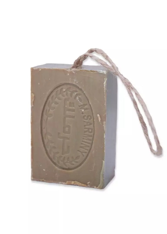 LAUR Modern- Aleppo Soap 5% Laurel oil / Ca. 125 with cord-0