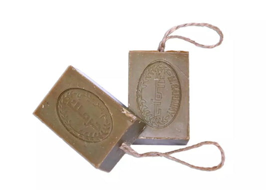 LAUR Modern- Aleppo Soap 5% Laurel oil / Ca. 125 with cord-1